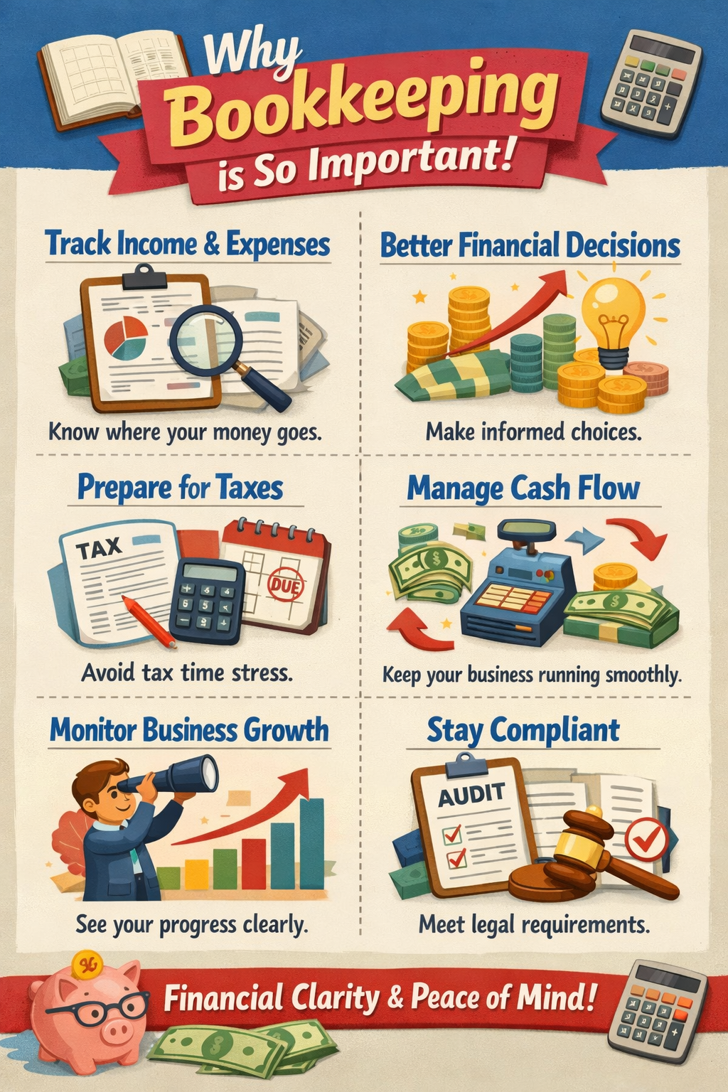 Why Every Business Owner Should Have a Proper Bookkeeper
